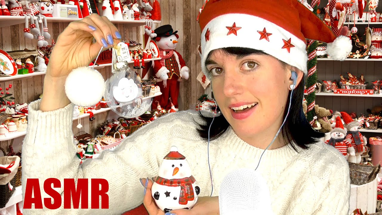 ASMR Negozio di Natale | Roleplay Italiano