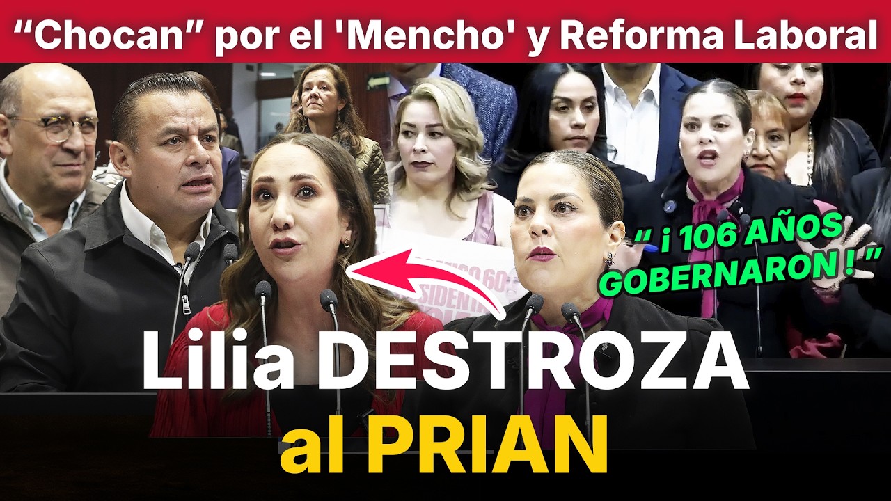 ¡CALLADÓN ÉPICO! Lilia Aguilar exhibe la HIPOCRESÍA del PRIAN en pleno debate laboral