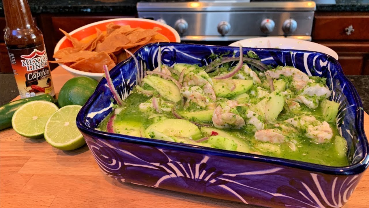 THE BEST AGUA CHILE VERDE MARISCOS MEXICANOS