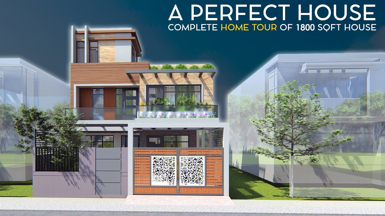 A Perfect House Tour with Unique ideas | 30x60 = 1800 SqFt Online House Design I ID-181