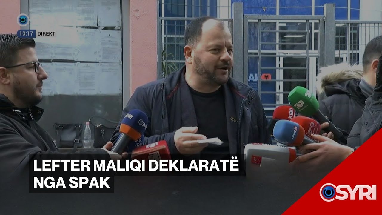 Lefter Maliqi deklaratë nga SPAK