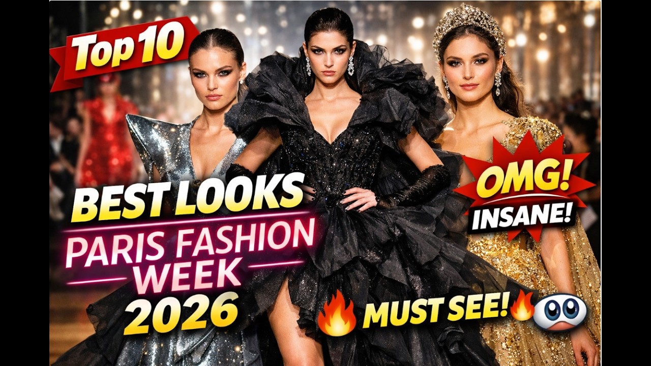 Top 10 Best Looks From Paris Fashion Week 2026”
