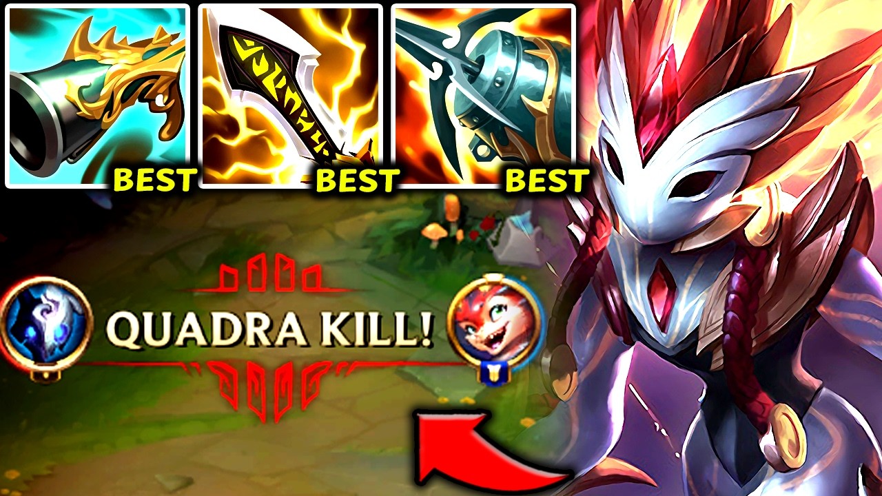 KINDRED TOP CLICKS ON YOU.. YOU'RE 100% DELETED! (QUADRA KILL) - 2026 Kindred TOP Gameplay Guide