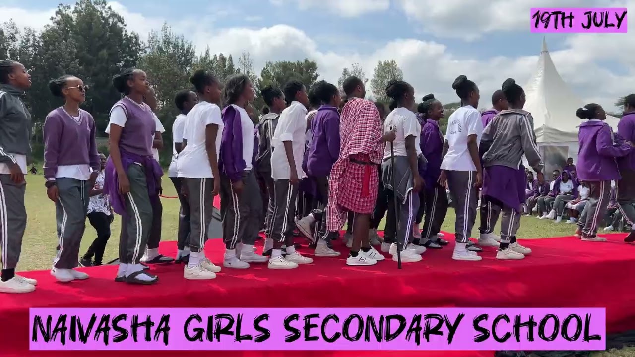 STUDENTS JOIN THEIR TEACHER IN A STUNNING MAASAI SONG|NAIVASHA GIRLS TALENT DAY🔥🔥🔥