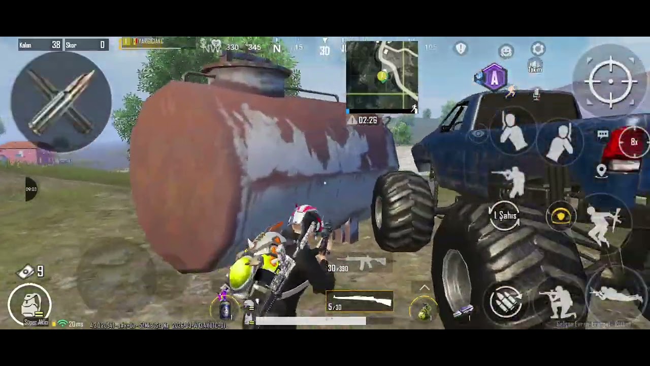 Pubg mobile görevleri yaptım