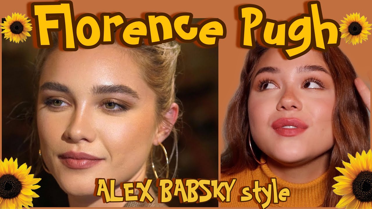 Florence Pugh makeup tutorial- how to elevate your natural makeup Alex Babsky style