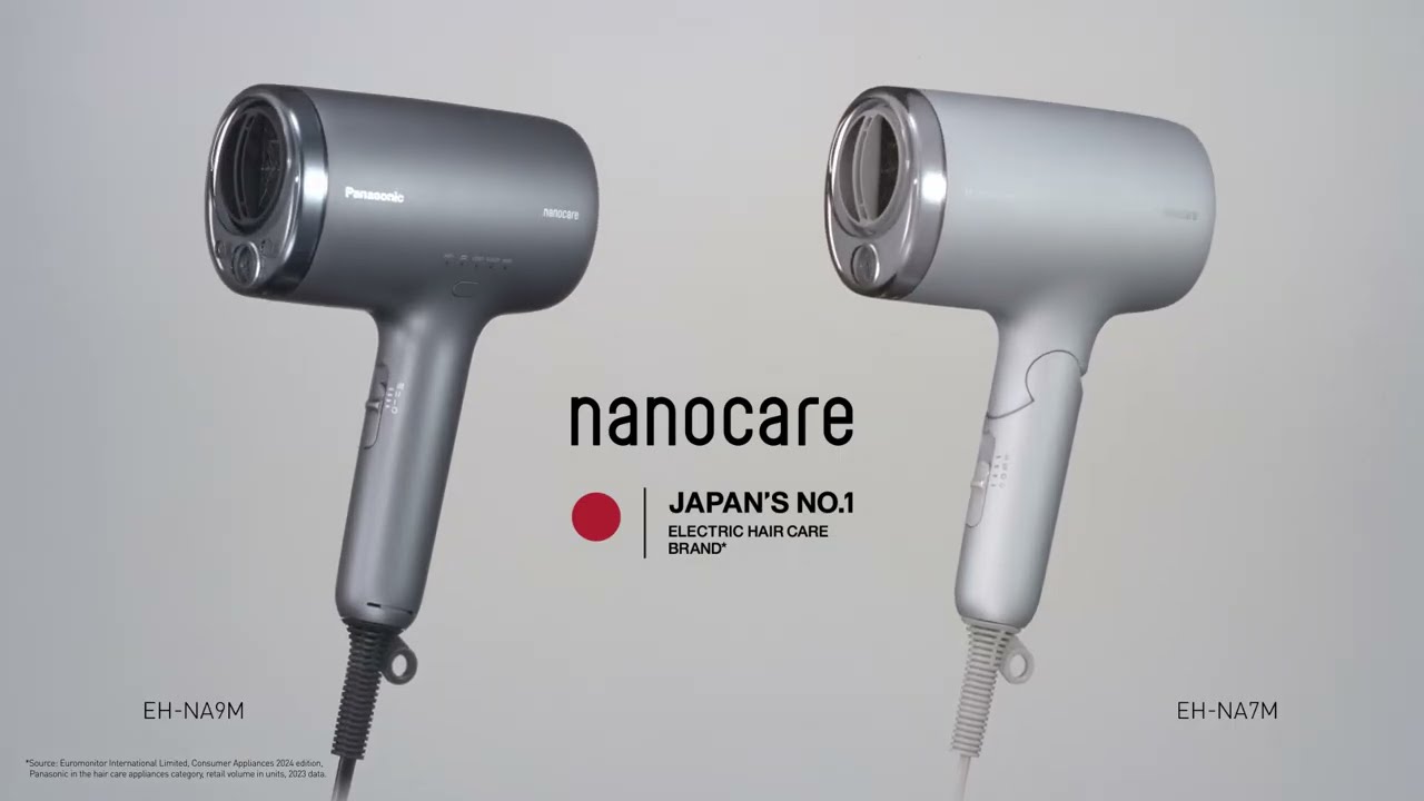 #NoMoreDryness | Panasonic nanocare EH-NA9M & EH-NA7M Hair Dryer