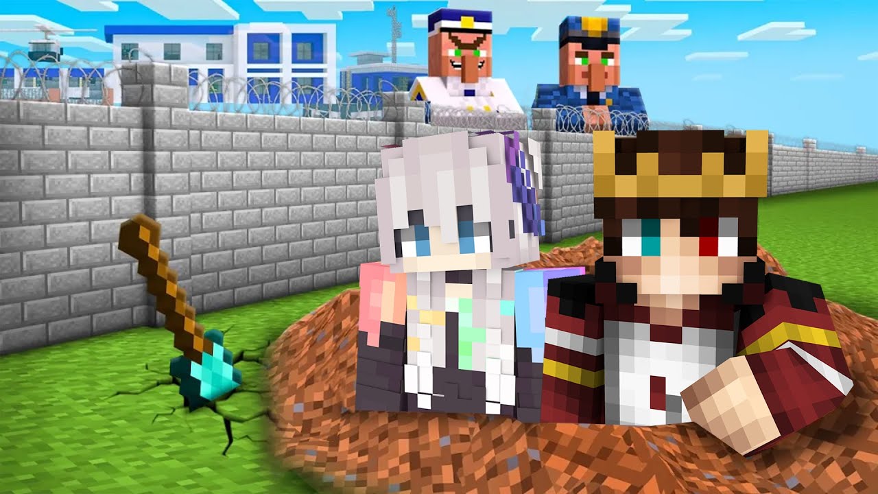 EN G&Uuml;&Ccedil;L&Uuml; HAPİSHANEDEN KA&Ccedil;MAYA &Ccedil;ALIŞIYORUZ 🔒 - Minecraft