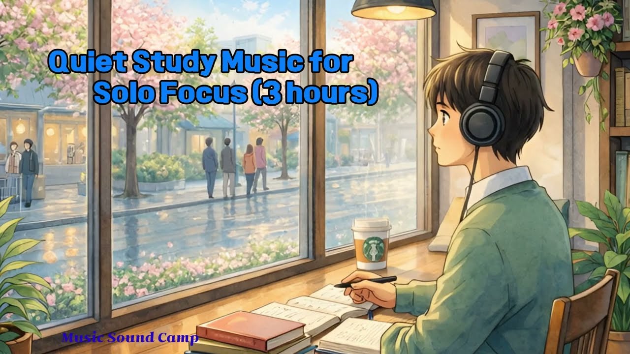 Quiet Study Music for Solo Focus 3 Hours....