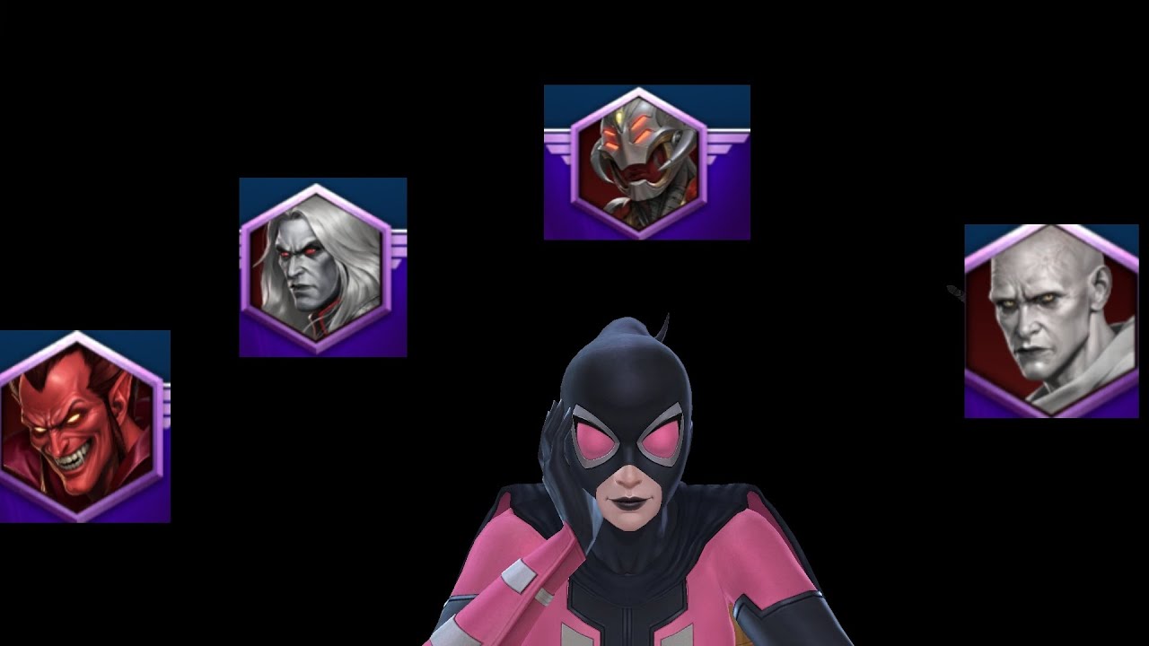 TIER 4 GWENPOOL Vs World boss legends 