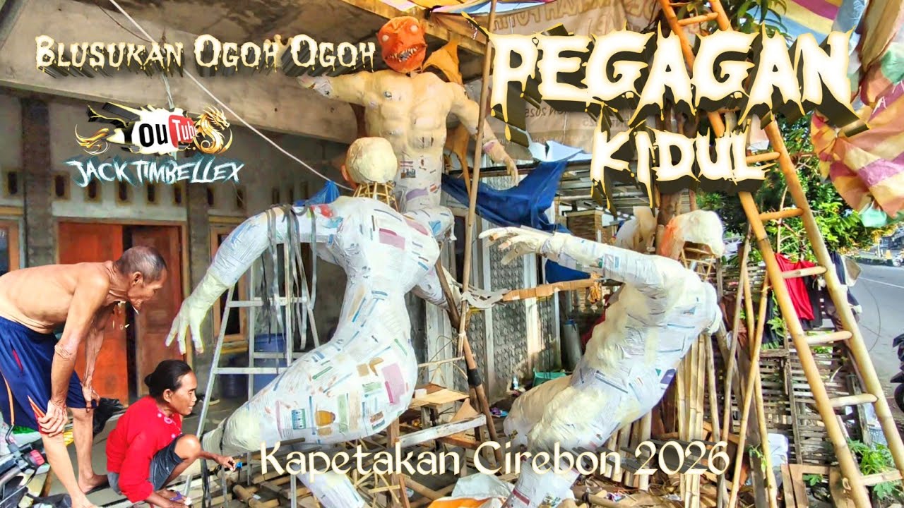 Blusukan Ogoh Ogoh‼️Persiapan Arak Arakan Desa Pegagan Kidul Kapetakan Cirebon 2026