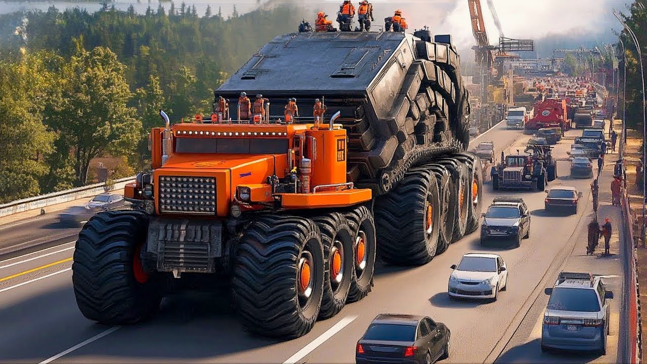 Extreme Dangerous Transport Skill Operations Oversize Truck | Biggest Heavy Equipment Machines #51