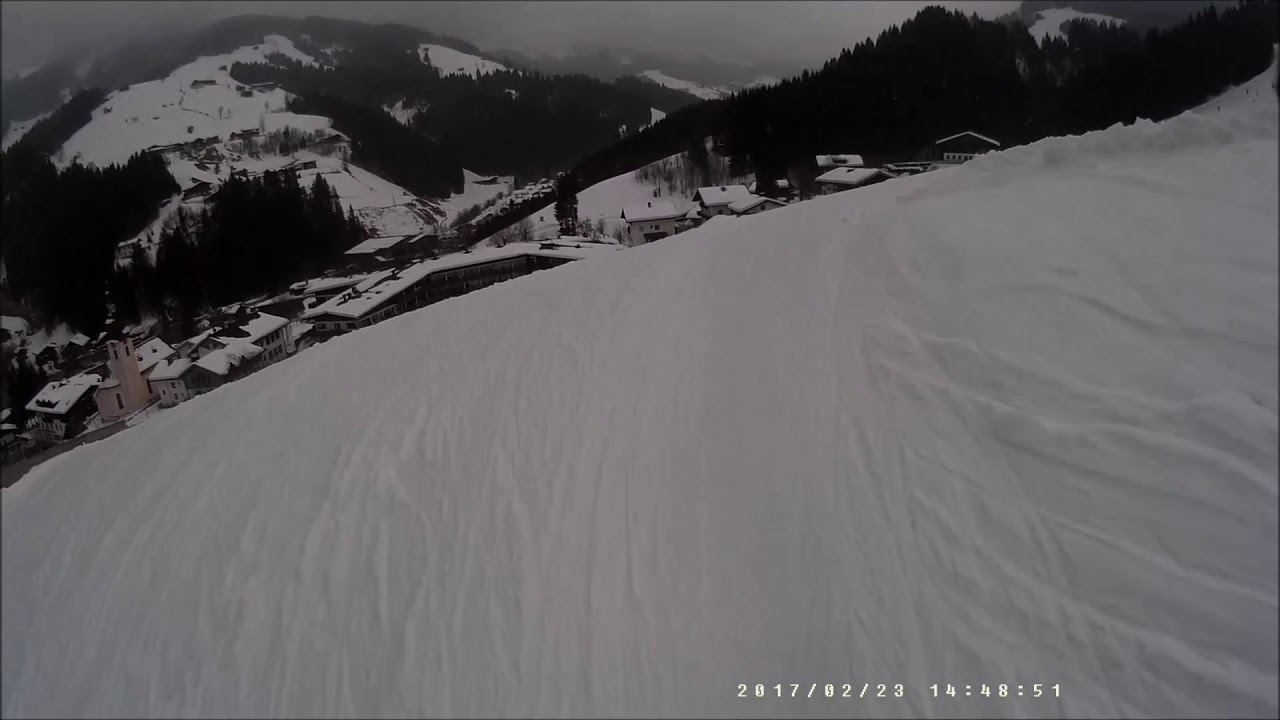 SKI JUWEL - Alpbachtal-Wildschönau - Piste 1b: Talabfahrt Variante II