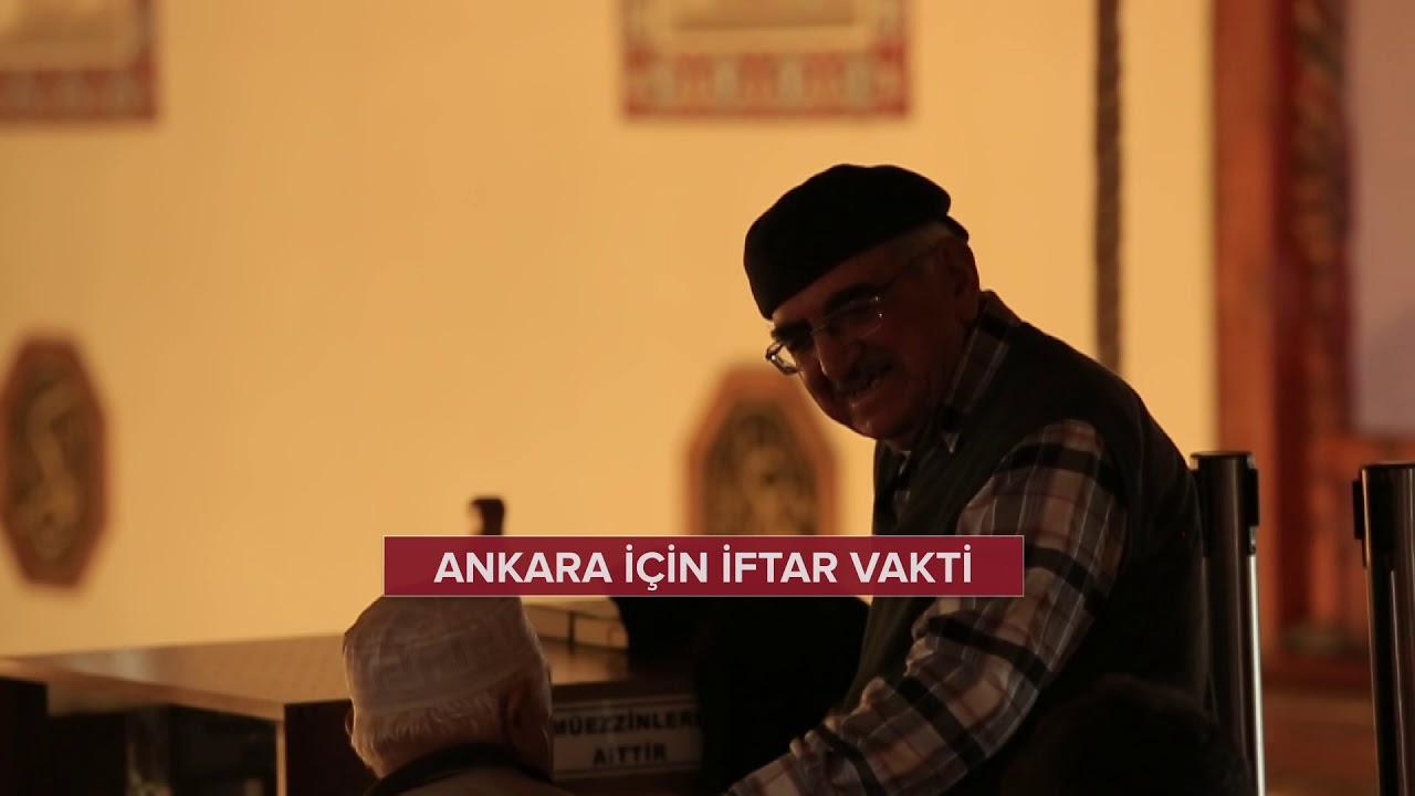Ramazan İftar Ezanı Ankara - 2017