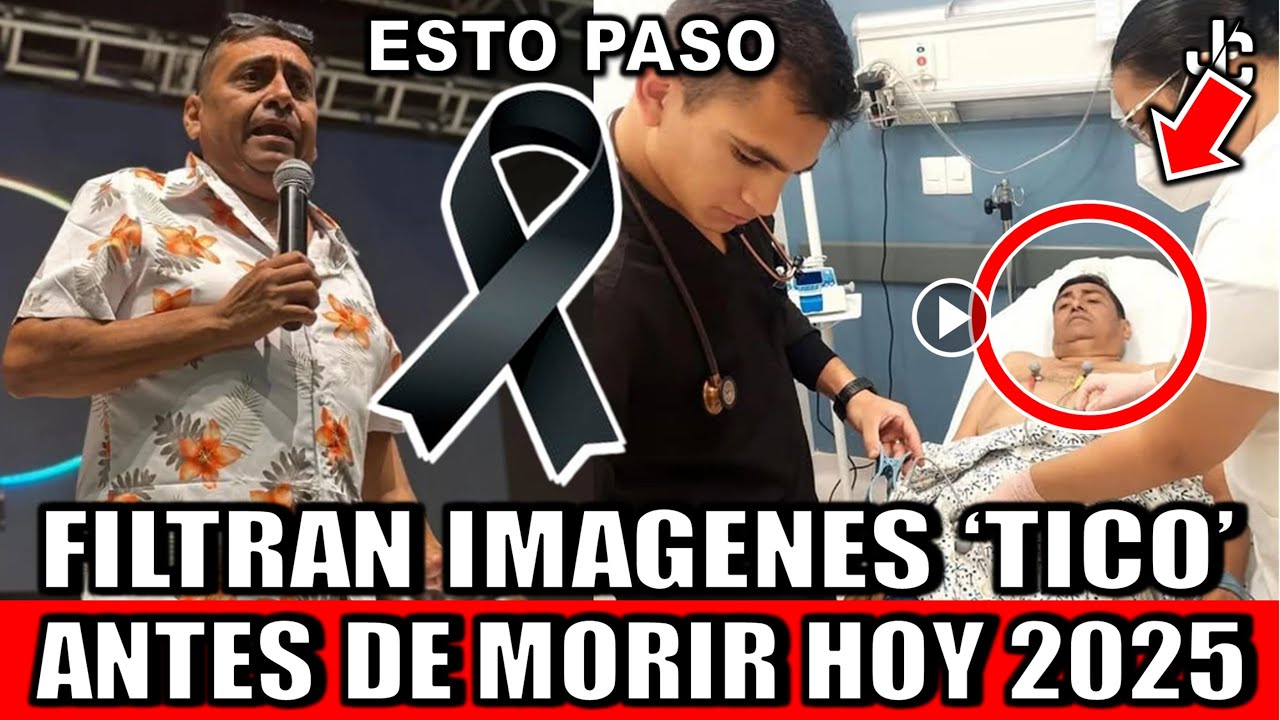Filtran imágenes de Tico Mendoza en las últimas, pidiendo ayuda, antes de morir hoy comediante 2025