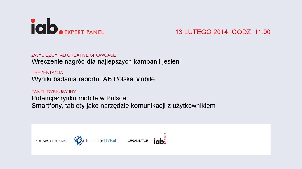 IAB Expert Panel #7 Potencjał rozwoju rynku mobile w Polsce