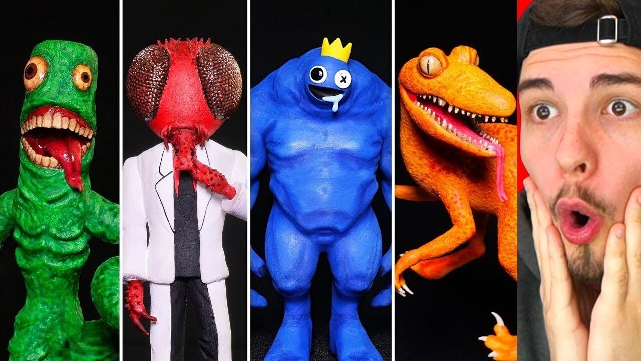 RAINBOW FRIENDS im 3D DRUCKER?!