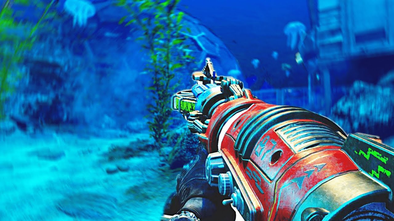 THE FATED FOUR TACKLE LEVIATHAN! (Call of Duty Black Ops 3 Custom Zombies: Leviathan)