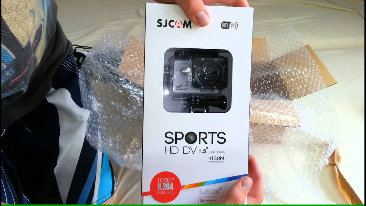 UNBOXING SJCAM 5000+ - FIRST LOOK - FIRST SHOTS - IN 4K RESOLUTION