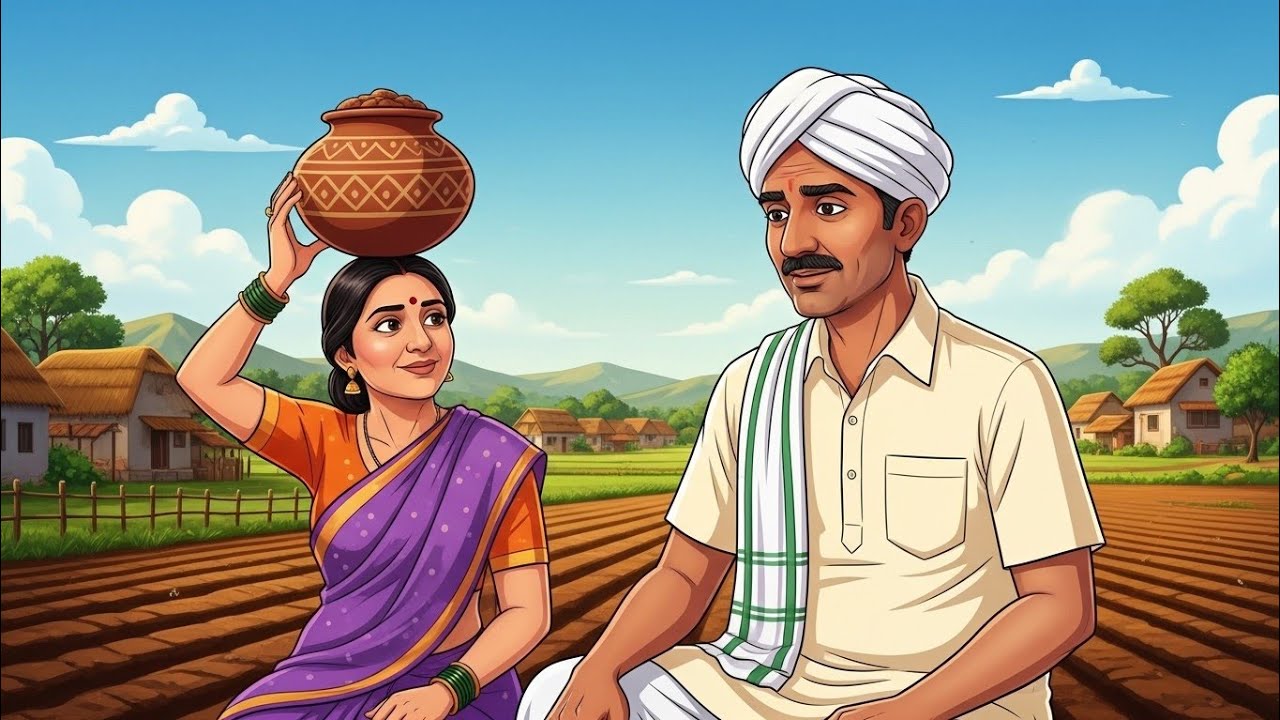 नीलामी में जीत साधारण किसान की असली हिम्मत की कहानी #kahani #story 