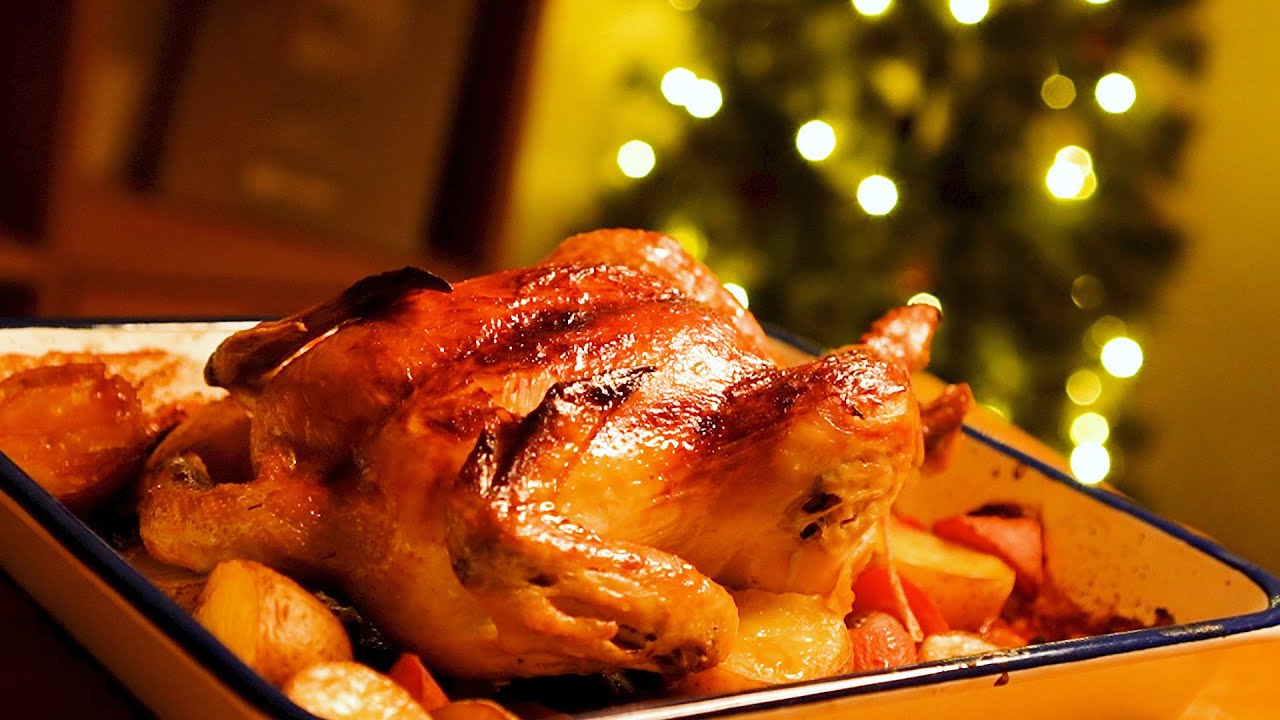 深夜に食べたいクリスマスチキンの作り方