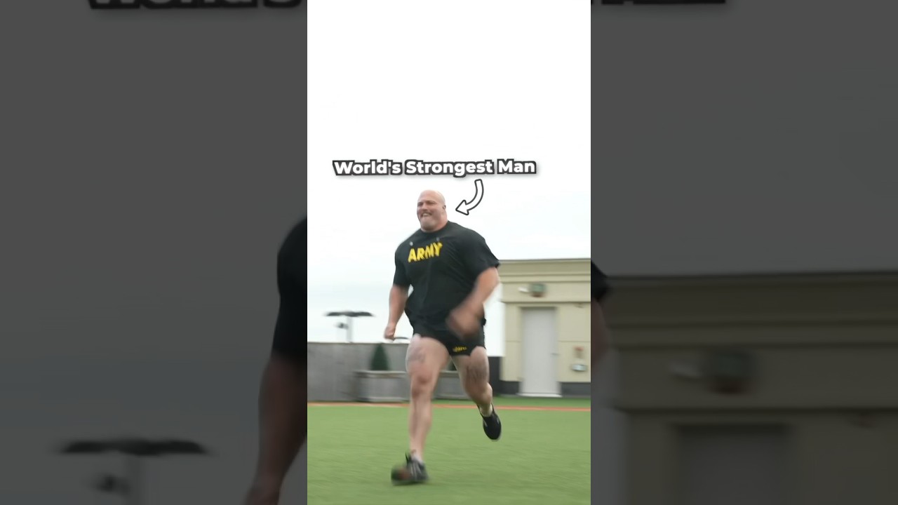 World&rsquo;s Strongest Man vs Army Fitness Test