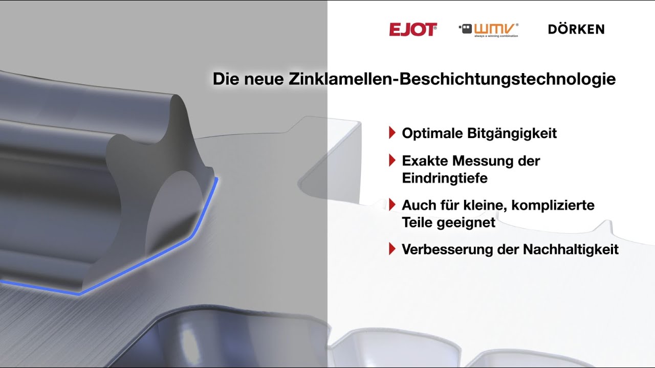 EJOT Zinklamellen-Technologie
