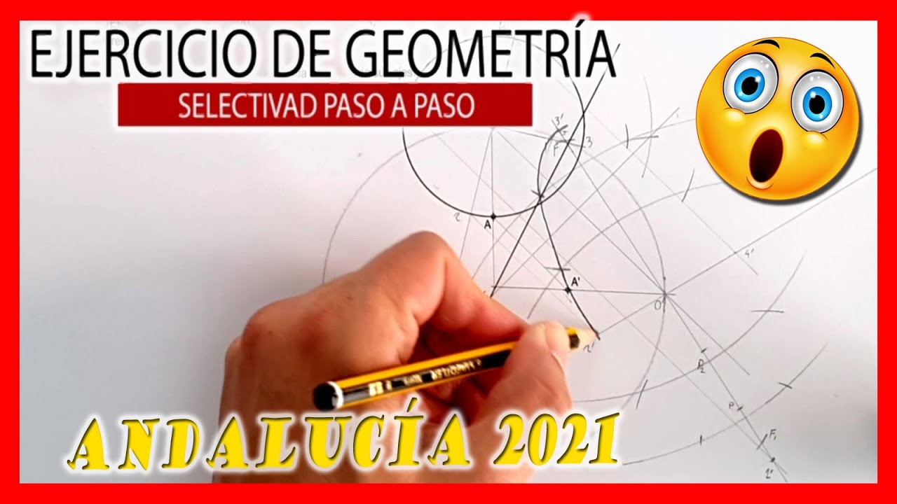 B2 ELIPSE AFÍN A UNA CIRCUNFERENCIA 😱 dibujo técnico selectividad Andalucía 2021