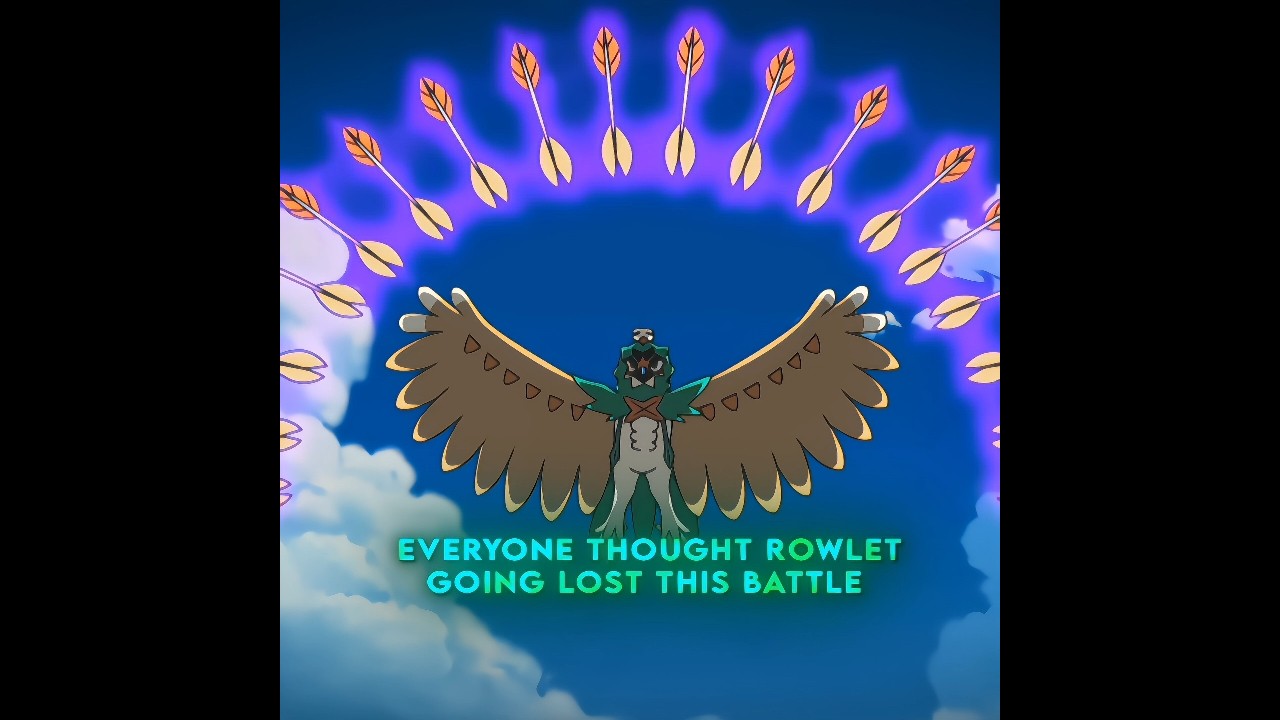 Rowlet aura 💀 | Pokemon edit | #pokemon #anime #pok&eacute;mon #edit #fyp