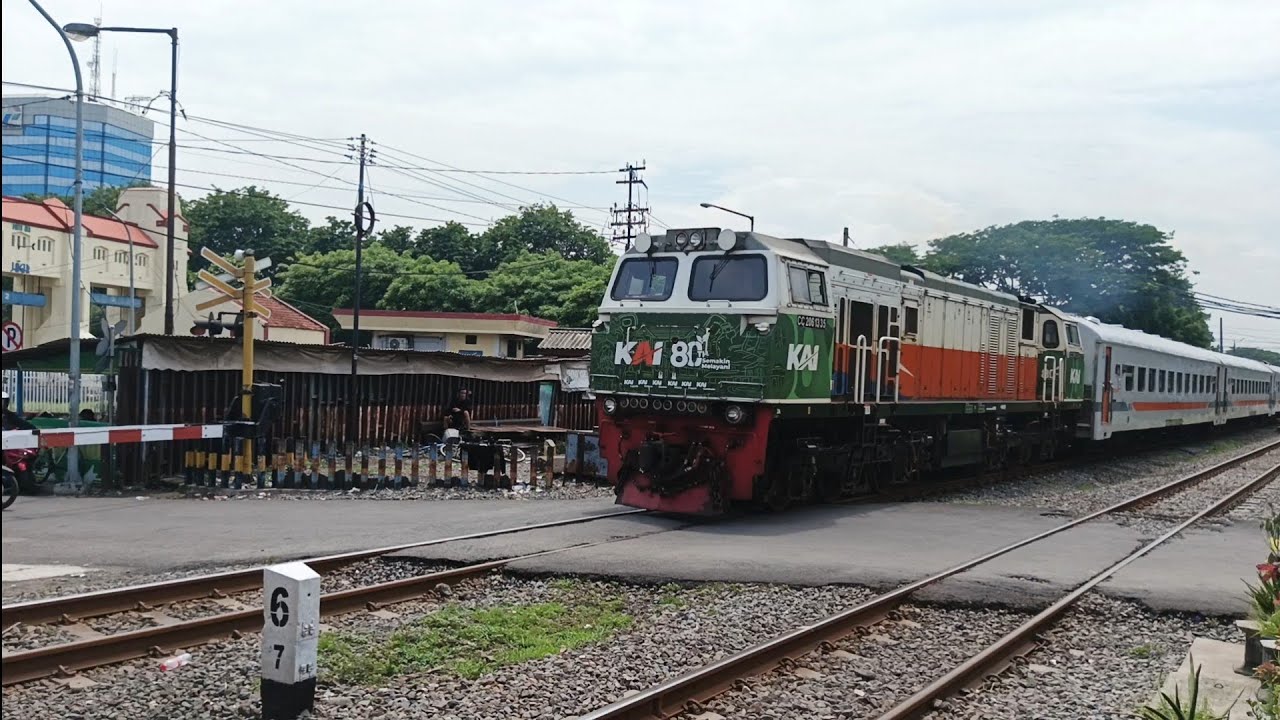 MOMEN Loko Stiker 80th KAI Dines KA CL Supas Dan Loko RnB Dines KA CL Penataran Di St Wonokromo