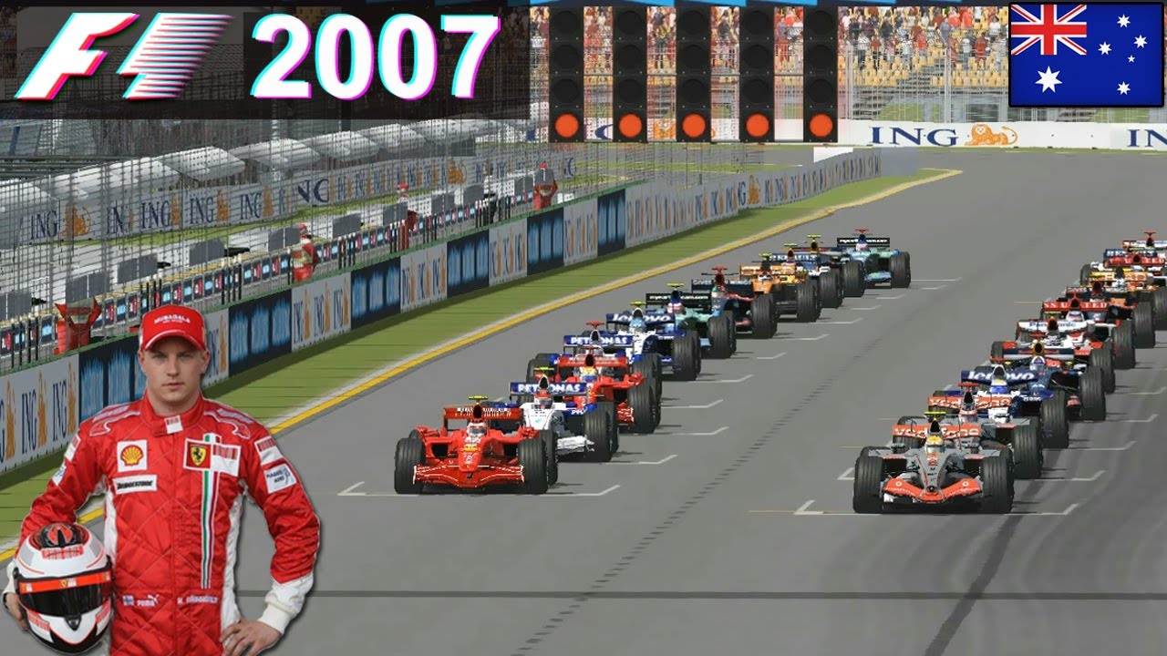 F1 2007 - #1 Australia