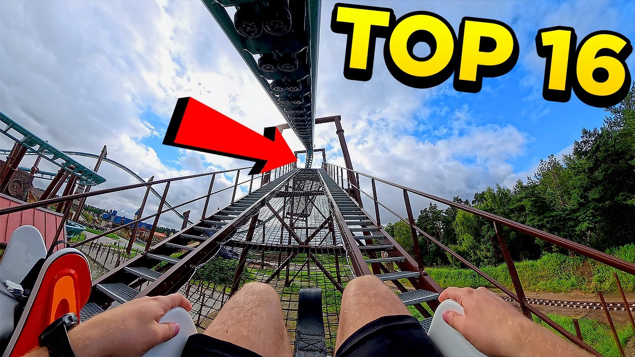 TOP 16 FASTEST ROLLER COASTERS IN POLAND | 2025 EPIC SMOOTH POV RIDES