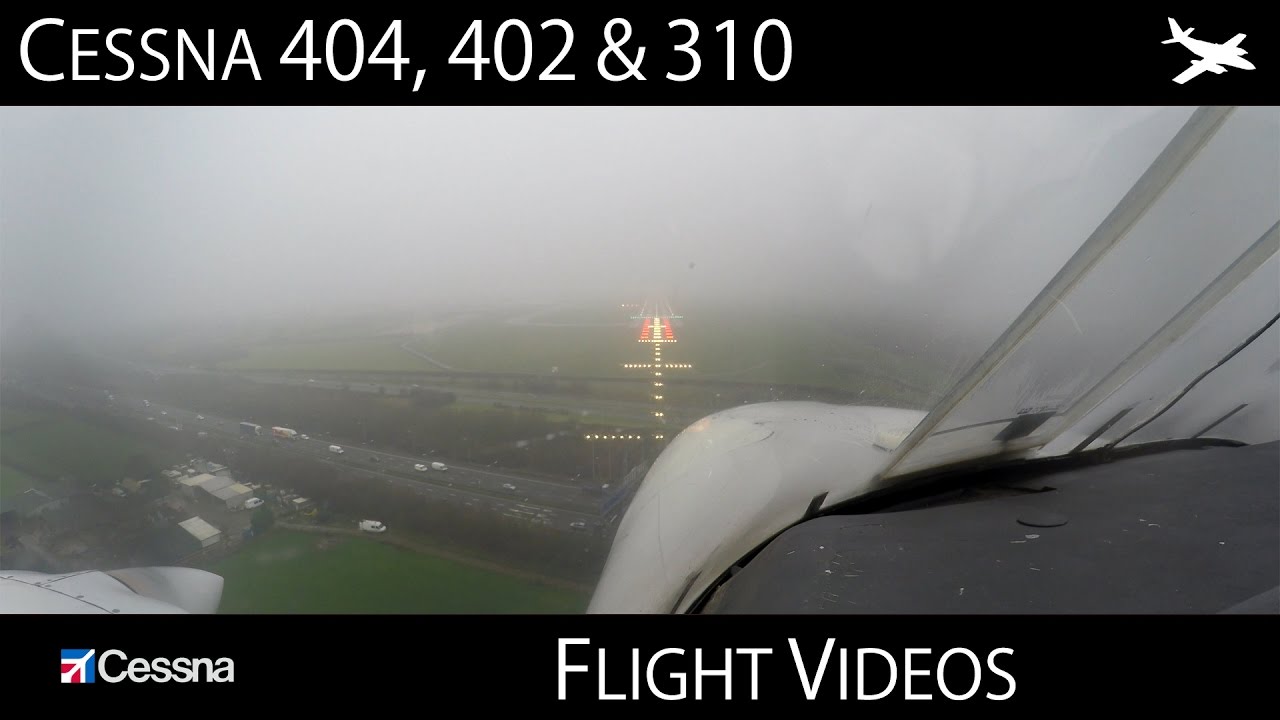 Cessna 404, 402 & 310 Flight Videos (4K)