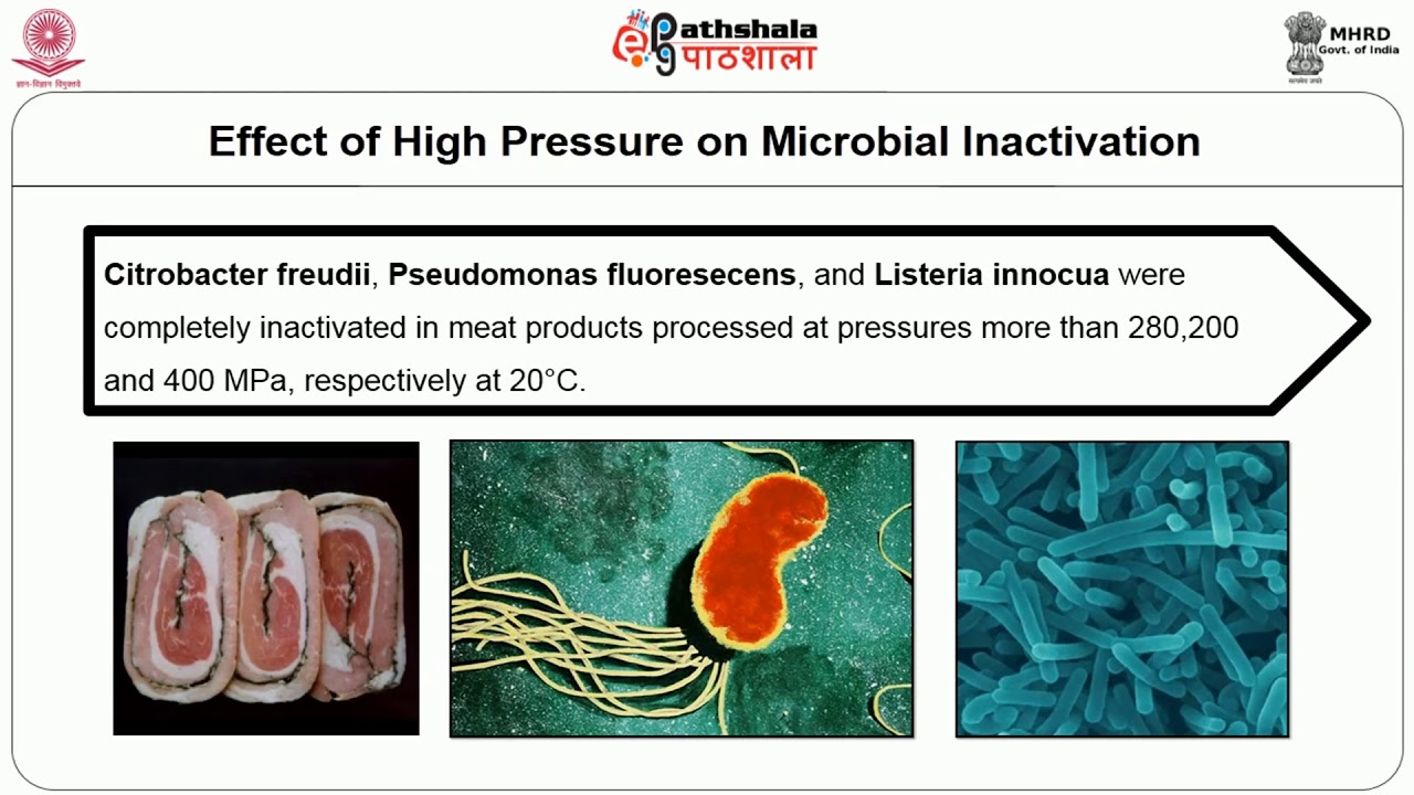 High pressure processing