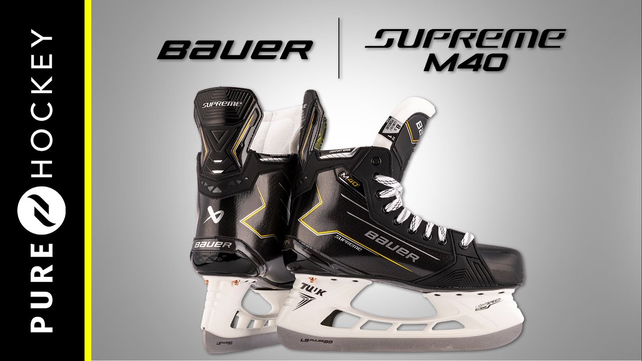 Хоккейные коньки Bauer Supreme M40 | Обзор продукта