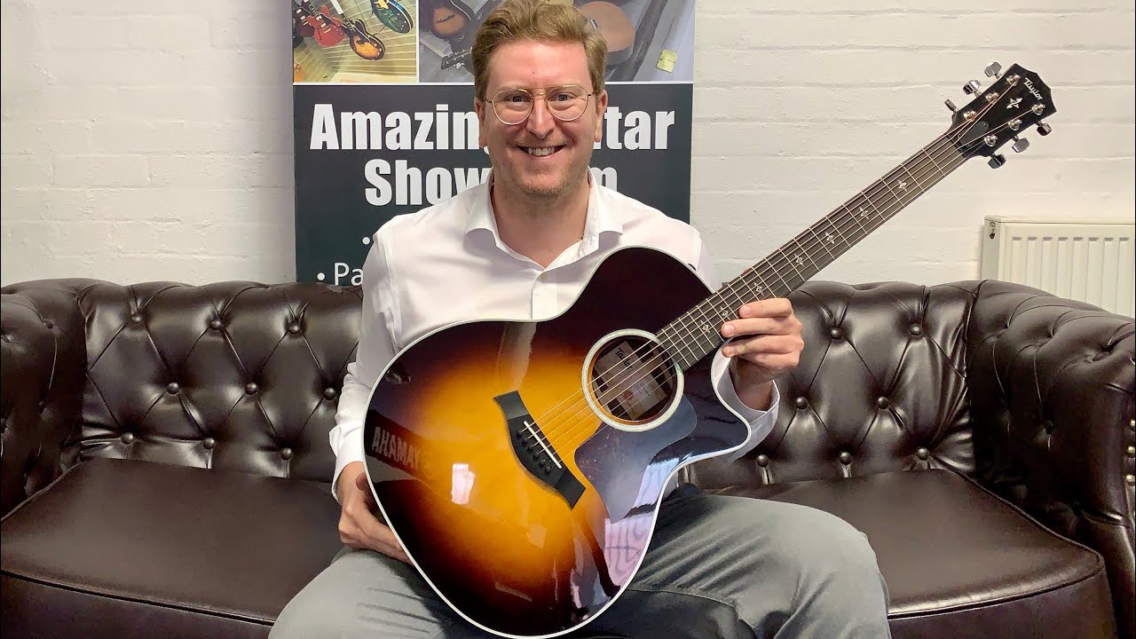 Taylor 414ce-R Tobacco Sunburst Grand Auditorium Electro Acoustic Guitar - Rimmers Music Review