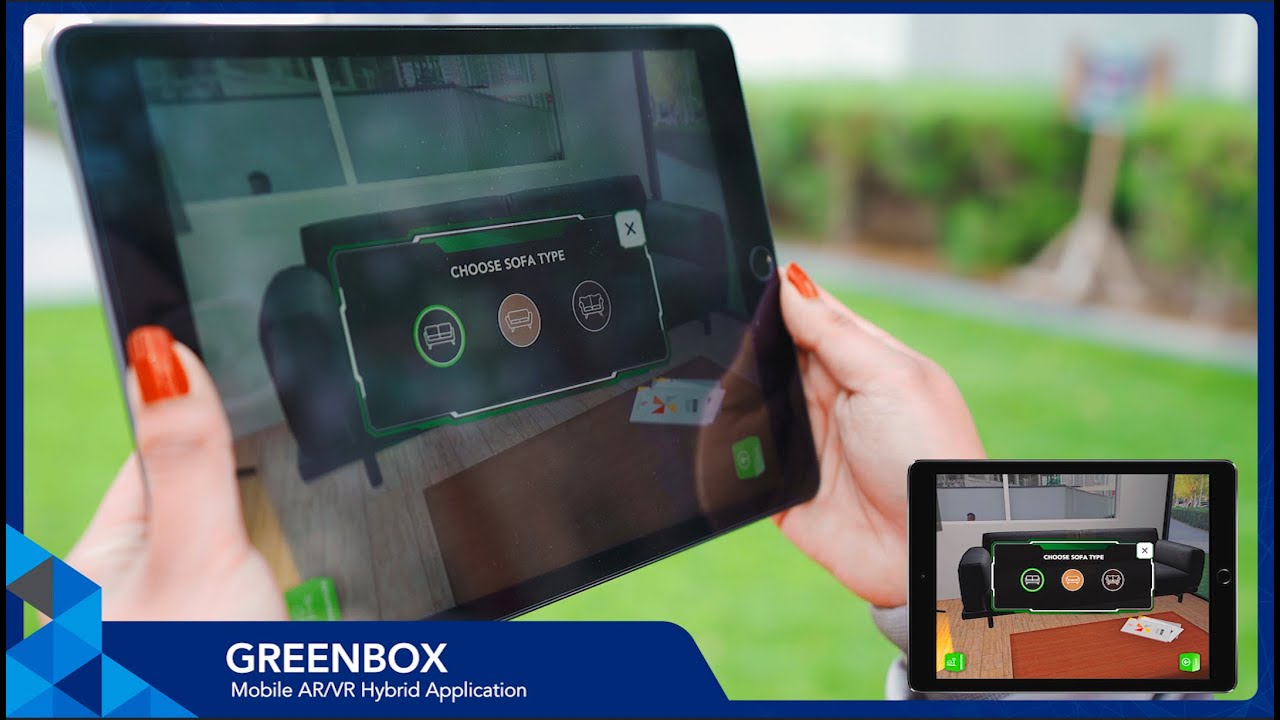 Greenbox | AR/VR Hybrid Mobile Application | TAKELEAP