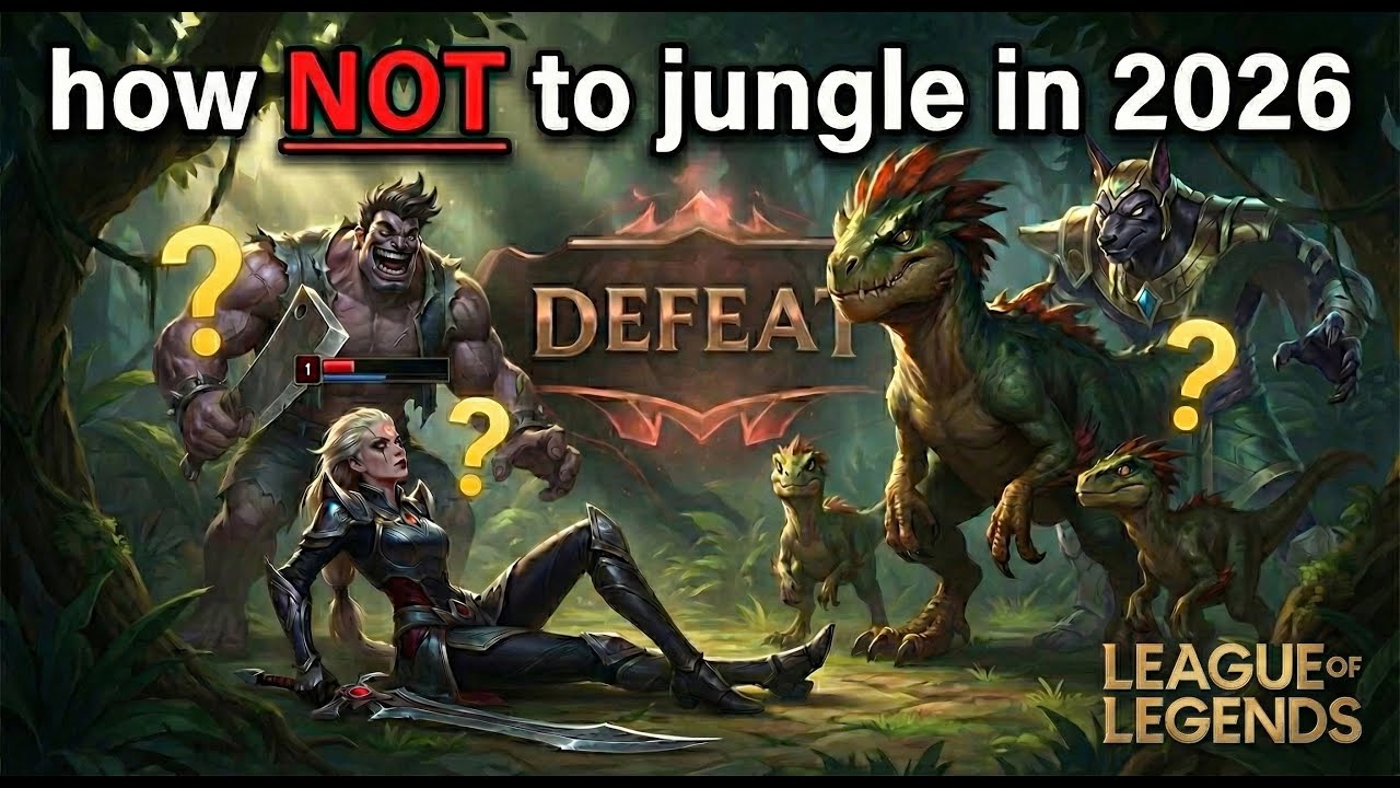 How NOT to play jungle in League of Legends (Season 16) 2026