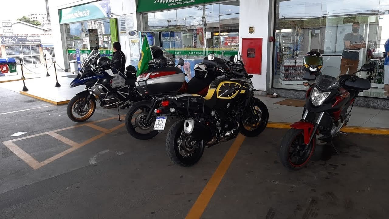 SUZUKI VSTROM 1000 - Passeio de moto pela Serra Catarinense!  - Parte 1
