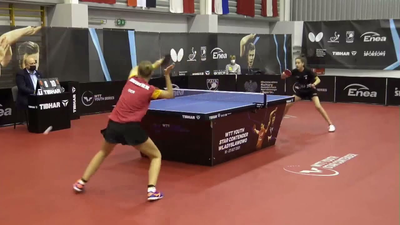 Annett Kaufmann (GER) vs Hana Goda (EGY) | U15 Final | 2021 WTT Youth Star Contender Wladyslawowo