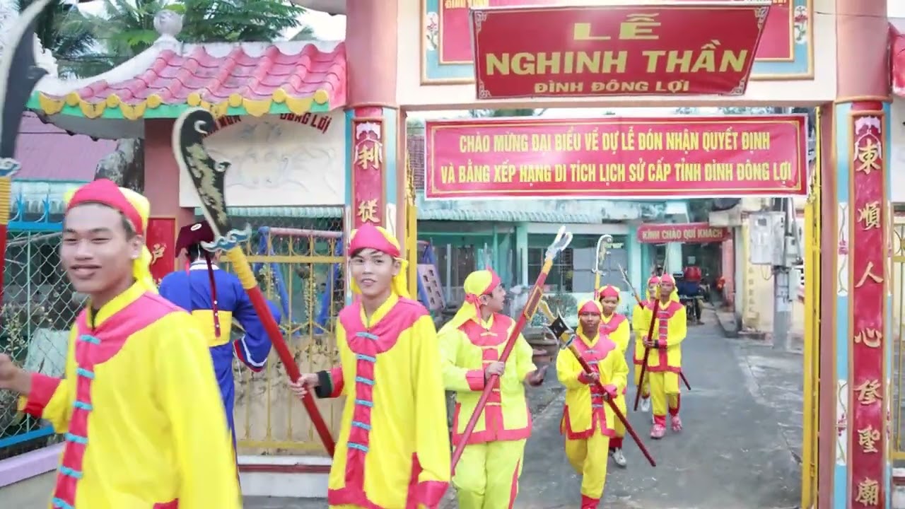 LỄ NGHINH THẦN ĐÌNH ĐÔNG LỢI