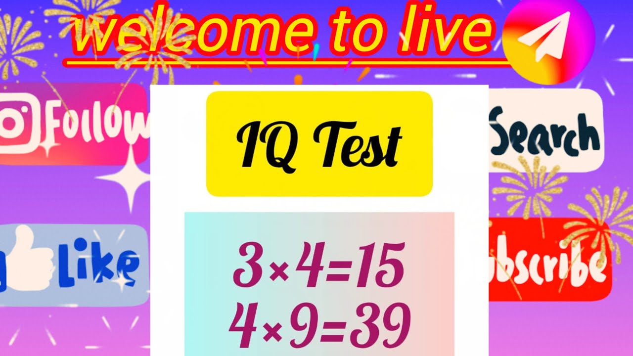 Intresting Math puzzles..math quiz..#IQ.Test Math#..ll upsc ll..ssc ll..genius can solve it..#Live#