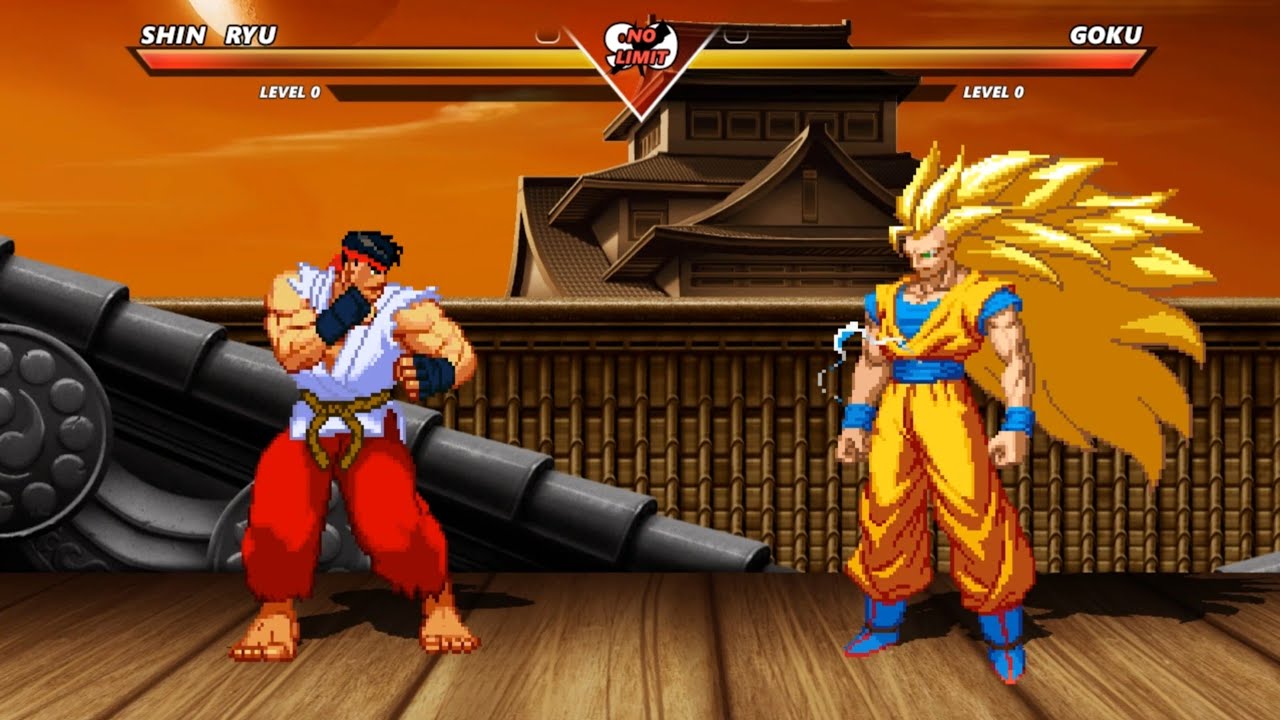SHIN RYU vs GOKU SSJ3 - Epic Combat @(1080) - 60fps&radic;