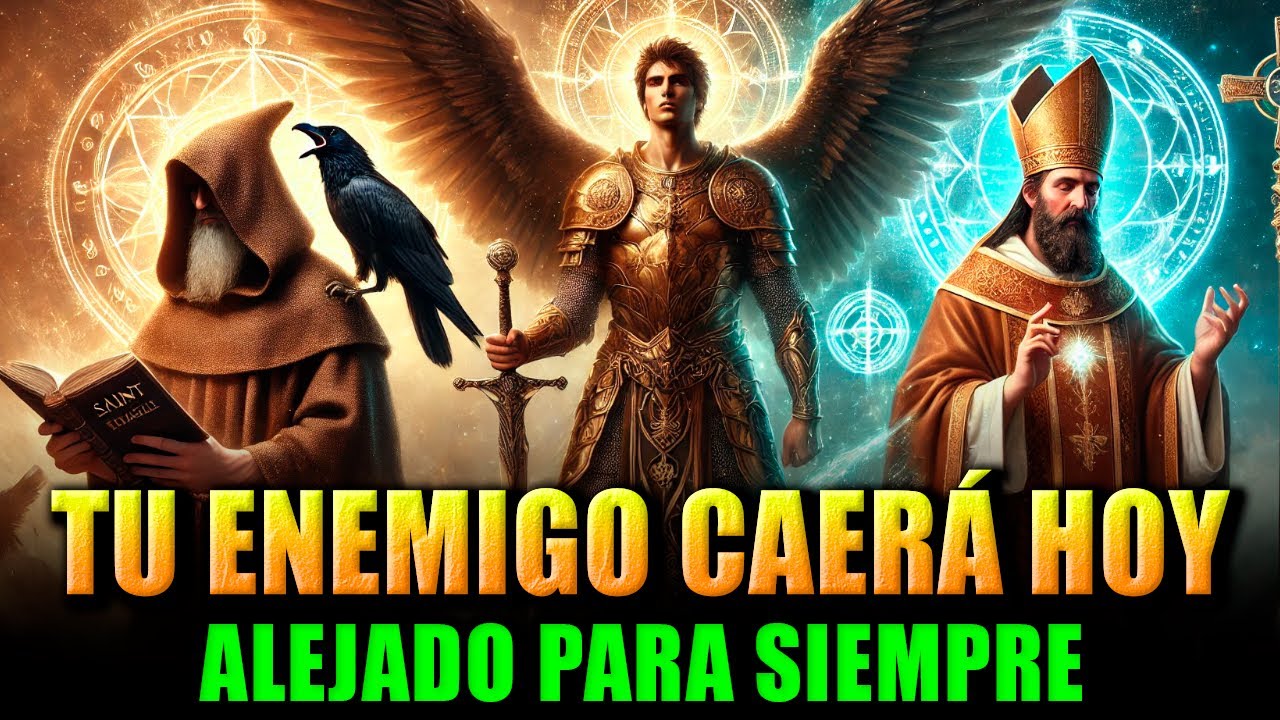 🛑RECHAZA EL MAL CON ESTA PODEROSA ORACIÓN - SAN MIGUEL, BENITO Y CIPRIANO
