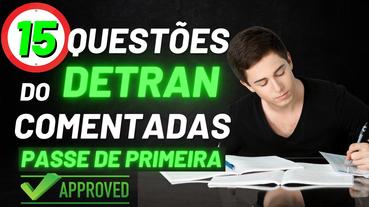 Prova Teórica do Detran 2022 – QUESTÕES BEM COBRADAS NAS PROVAS DE TODO BRASIL!