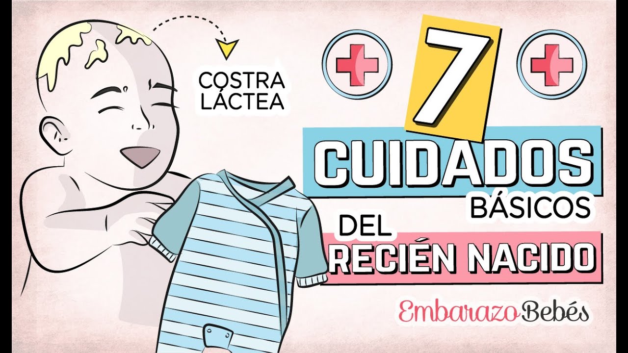 ☝🏼🤱🏻 7 CUIDADOS BÁSICOS del RECIÉN NACIDO