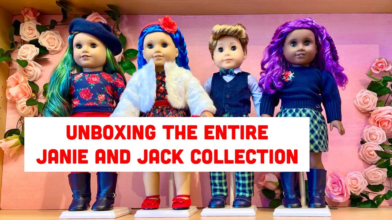 Collector’s Unboxing Opening Review of the Entire AG American Girl  x Janie and Jack Collab for 18”