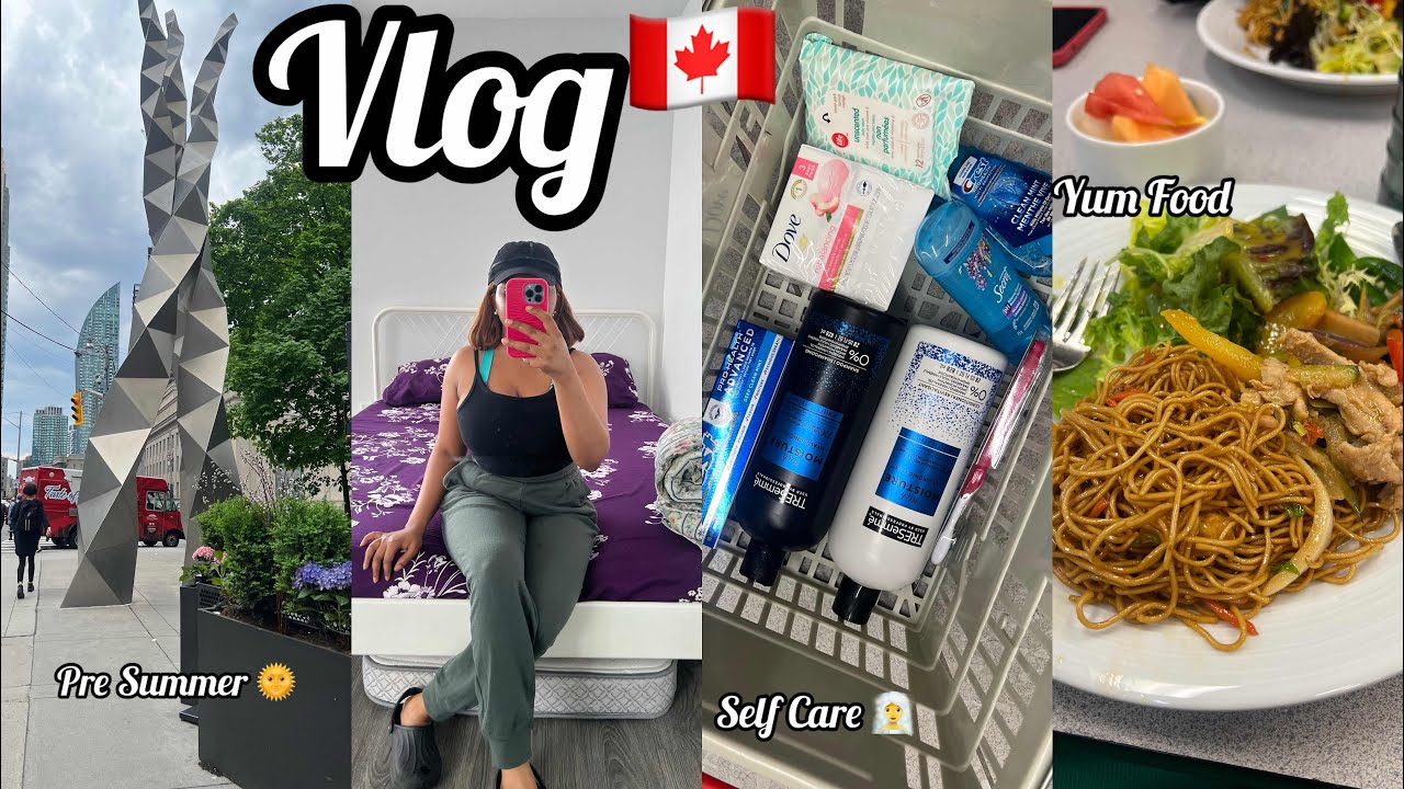 🇨🇦Canada Vlog: Home Appartment Tour, Drug Store Self Care, Work , Pre Summer Vibe, Business Life