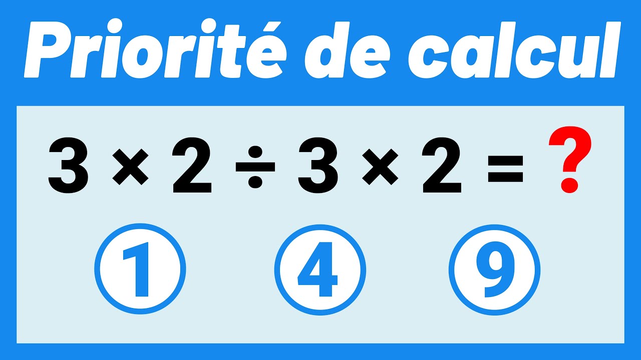 PRIORITÉ DE CALCUL ✅ Quelle est la bonne réponse ? 😱 Math | Collège (5e, 4e, 3e, ...)