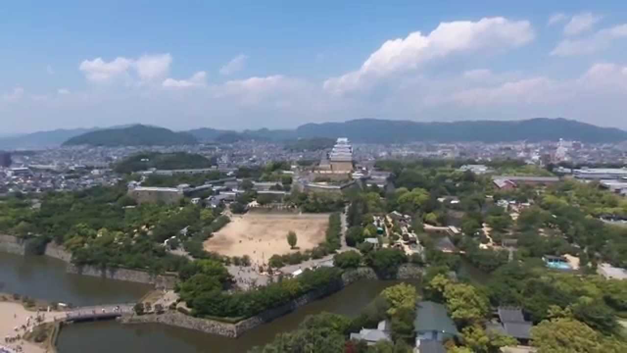 himejijo（姫路城）をparrot bebop drone で空撮